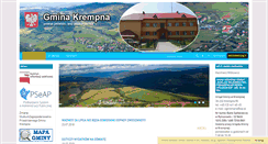 Desktop Screenshot of krempna.pl